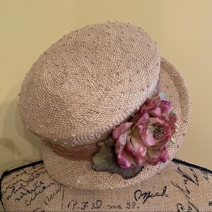April Cornell straw hat in great used condition